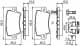 0 986 494 642 Bosch Гальмівні колодки для Honda Civic