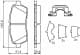0 986 494 652 Bosch Тормозные колодки