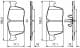 0986494829 Bosch Тормозные колодки