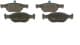 0986494852 Bosch Гальмівні колодки для Fiat Punto