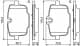 0986494759 Bosch Гальмівні колодки