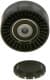 1987945813 Bosch Обводной ролик поликлинового ремня