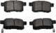 Q0930939 Q-Fix Тормозные колодки для Honda Accord