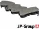 3663700410 JP Group Тормозные колодки