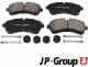 1163601810 JP Group Гальмівні колодки