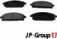 4063604310 JP Group Тормозные колодки