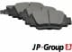4063700210 JP Group Гальмівні колодки для Nissan Micra
