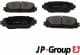 4863601210 JP Group Тормозные колодки