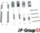 3564002110 JP Group Монтажный комплект барабанных тормозных колодок
