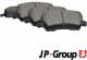 1563700810 JP Group Гальмівні колодки