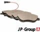 3363600910 JP Group Тормозные колодки