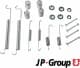 4163953410 JP Group Монтажний комплект барабанних гальмівних колодок