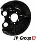 1264304380 JP Group Кожух тормозного диска