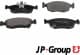 3363605610 JP Group Тормозные колодки