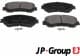 4063604810 JP Group Гальмівні колодки