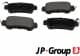 3863700910 JP Group Гальмівні колодки