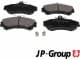 4963604210 JP Group Тормозные колодки