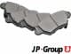 1263701710 JP Group Гальмівні колодки