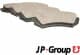 4863700410 JP Group Тормозные колодки