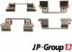 1364003510 JP Group Компоненти дискових гальмівних колодок для Mercedes E-Class