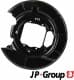 1464302470 JP Group Кожух гальмівного диску для BMW 5 Series