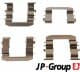 3664003310 JP Group Компоненти дискових гальмівних колодок