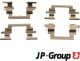 3964002410 JP Group Компоненти дискових гальмівних колодок