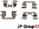 4864003110 JP Group Компоненти дискових гальмівних колодок для Toyota Yaris