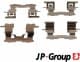 4864003810 JP Group Компоненти дискових гальмівних колодок