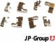 4864003910 JP Group Компоненти дискових гальмівних колодок