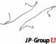 4964002610 JP Group Комплектующие дисковых тормозных колодок