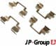 1364005010 JP Group Комплектующие дисковых тормозных колодок для Mercedes GLK-Class