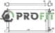 17400023 Profit Радиатор охлаждения двигателя