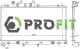 17400356 Profit Радіатор охолодження двигуна