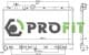 17400358 Profit Радіатор охолодження двигуна