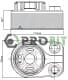 17450030 Profit Оливний радіатор двигуна