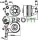 17450029 Profit Оливний радіатор двигуна