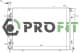 17400142 Profit Радиатор охлаждения двигателя