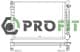17400001 Profit Радиатор охлаждения двигателя