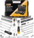 Набор бит и торцевых головок с держателем и трещоткой JCB JCB-4821-5DS 61 шт.
