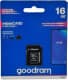 Карта памяти Goodram microSDHC 16 ГБ с SD-адаптером