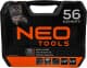 Набір інструментів Neo Tools 08-684 1/2", 1/4" 56 шт.