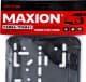 Рамка номерного знака Maxion MXAC-8081P цвет черный