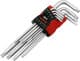 Набор ключей TORX Maxion MXTL-PT9 1,5-10 мм, T10-T50 9 шт