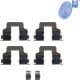 adbp480001 Blue Print Комплектующие дисковых тормозных колодок