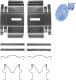 adbp480015 Blue Print Комплектующие дисковых тормозных колодок для Toyota RAV4