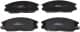 SP1171 Hi-Q Тормозные колодки
