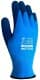 Перчатки рабочие Doloni полиэстеровые с латексным покрытием синий