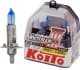 Автолампа KOITO WhiteBeam ver. III H1 P14,5s 100 W прозрачно-голубая p0751w