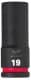 Торцева головка Milwaukee Shockwave 4932480337 19 мм 1/2"